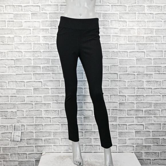 The Reset R LABEL Women's Black Stretch Skinny Ponte Pants size Large - Picture 1 of 9